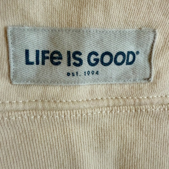 LIFE IS GOOD Small Choose Kindness Rainbow Spell Out Cotton Hoodie Athleisure - Picture 5 of 8